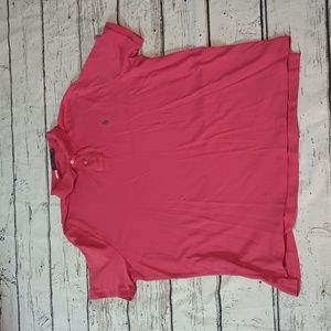 Polo Ralph Lauren Red Green Pony Polo Shirt XXL